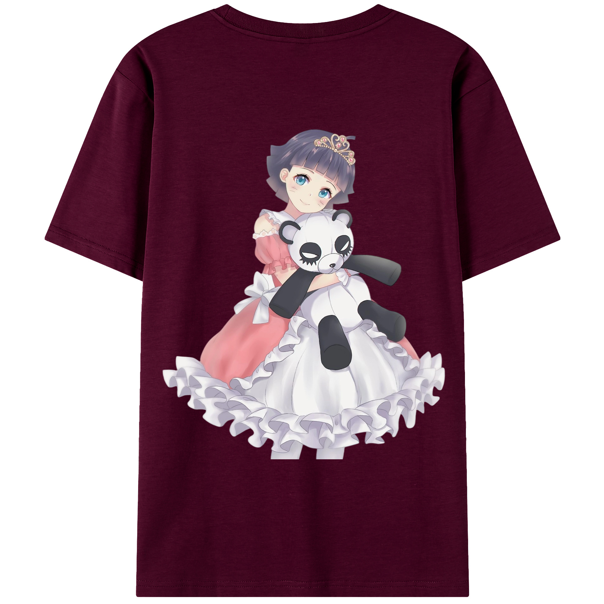 （画像用） NARUTO -ナルト- うずまき ヒマワリ Uzumaki Himawari レディース半袖Tシャツ(バックプリント)